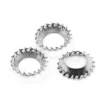 واشر خاردار ستاره ای مقعر قطر 3 (din6798-V)